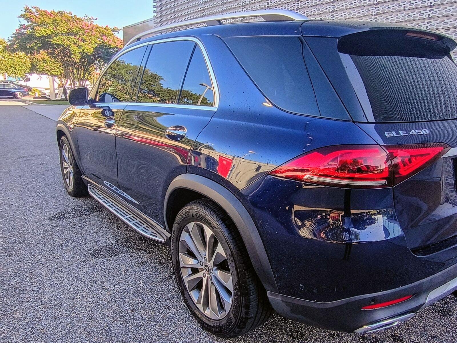 Used 2020 CAVANSITE BLUE Mercedes-Benz GLE 450 image 2