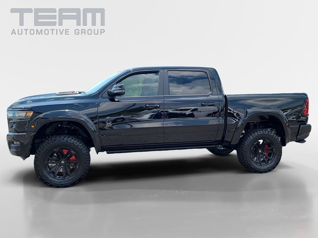 New 2026 Diamond Black Crystal Pearl-Coat Exterior Paint RAM Big Horn/Lone Star image 4
