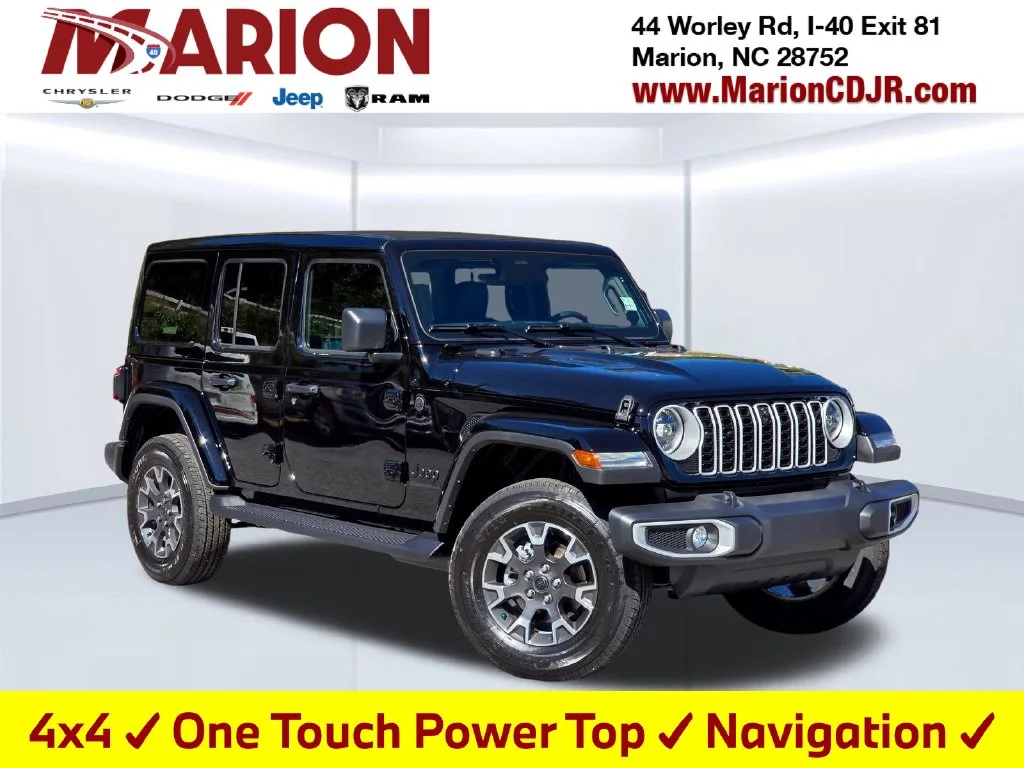 New 2027 Black Jeep Sahara image 1
