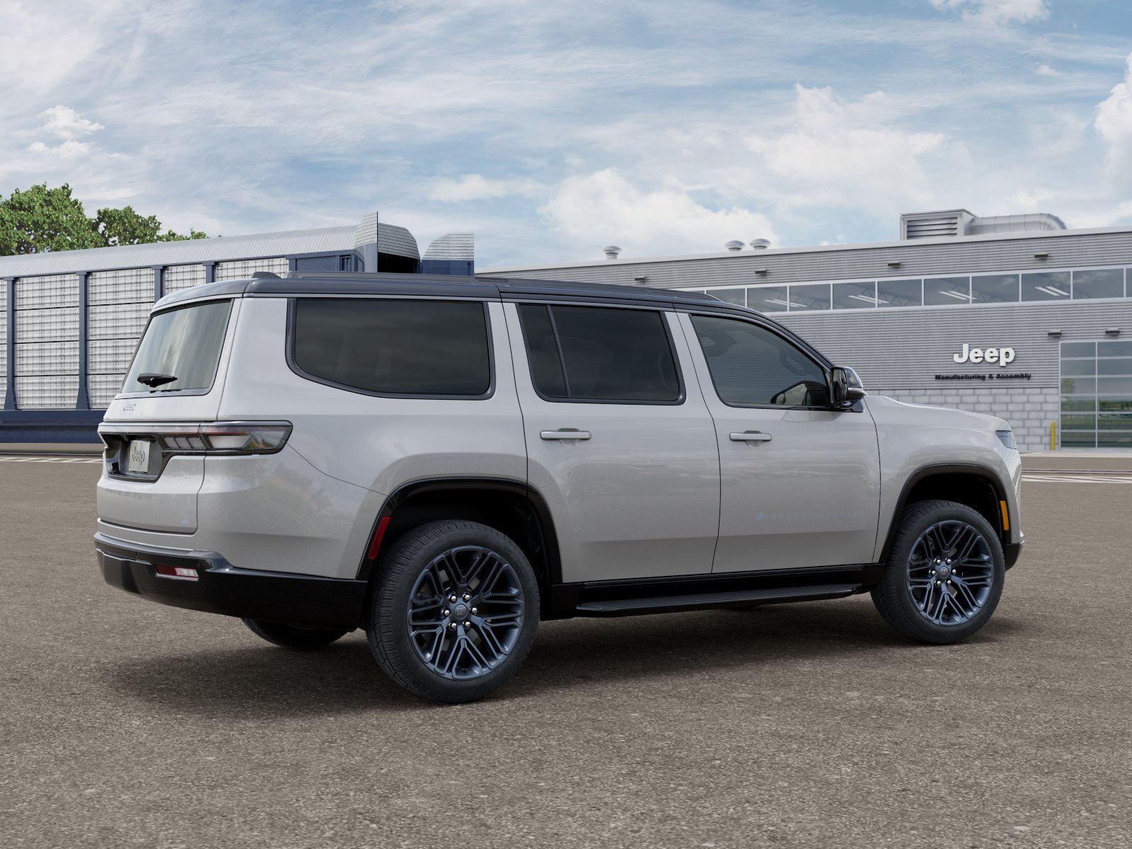New 2026 Silver-Zynith Exterior Paint Jeep Grand Wagoneer image 2