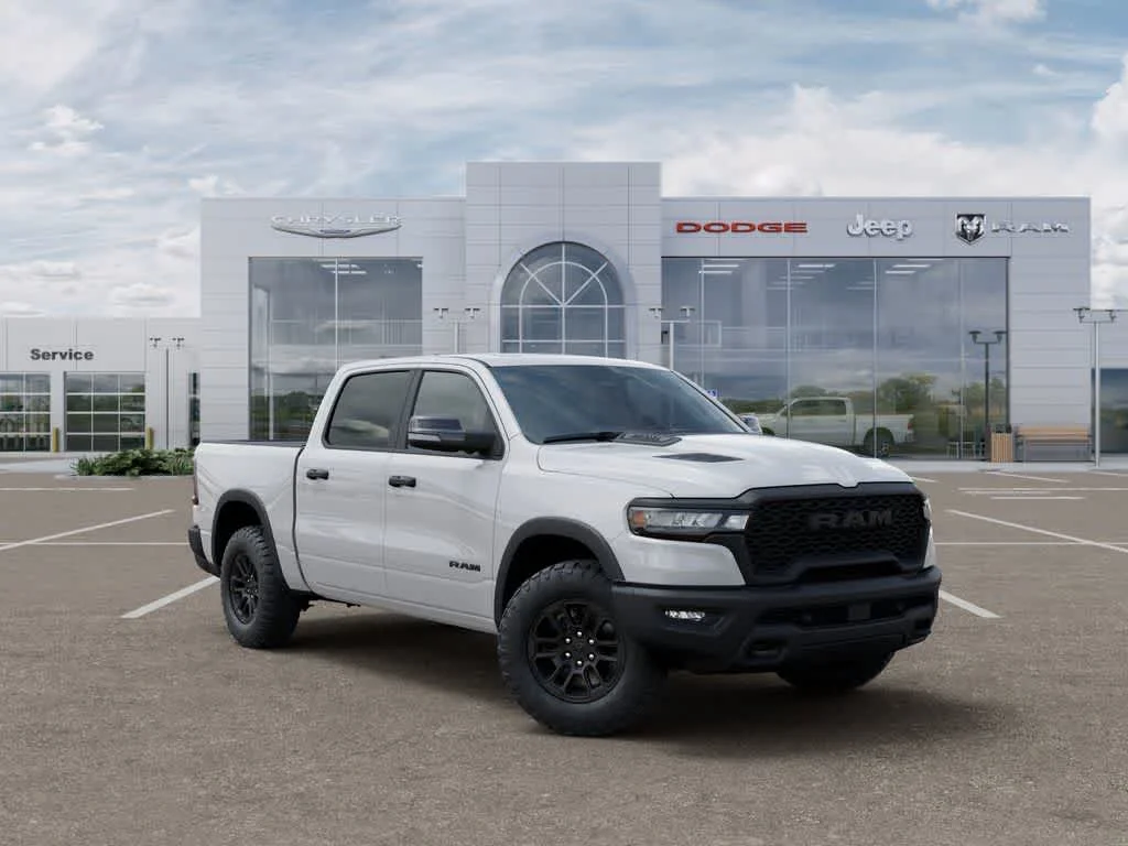 New 2026 Bright White Clear-Coat Exterior Paint RAM Rebel image 5
