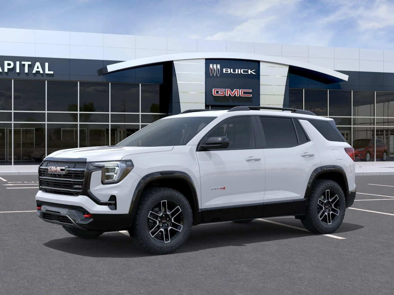 New 2027 Summit White GMC AWD AT4 image 3