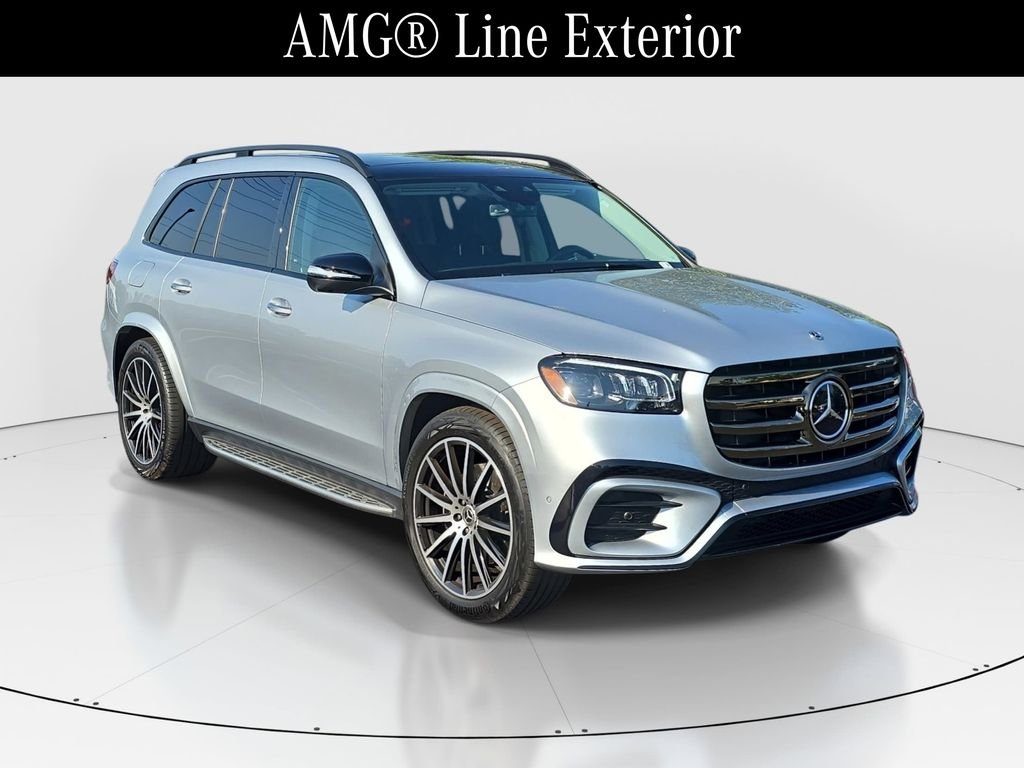 Certified Used 2026 Silver Mercedes-Benz GLS 450 image 3