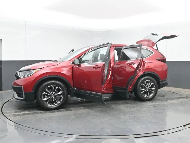 Used 2021 Radiant Red Metallic Honda AWD EX-L image 110