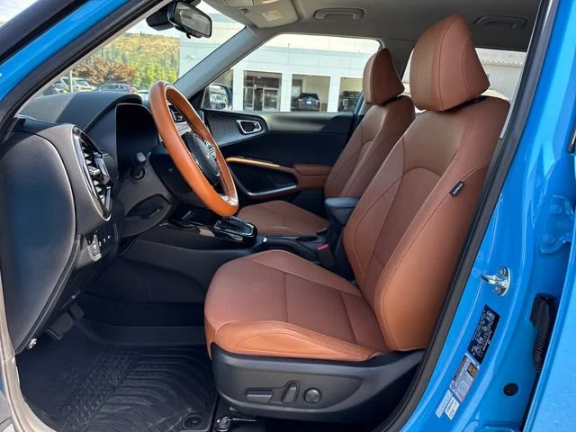 Used 2025 Surf Blue/Black Kia EX image 17