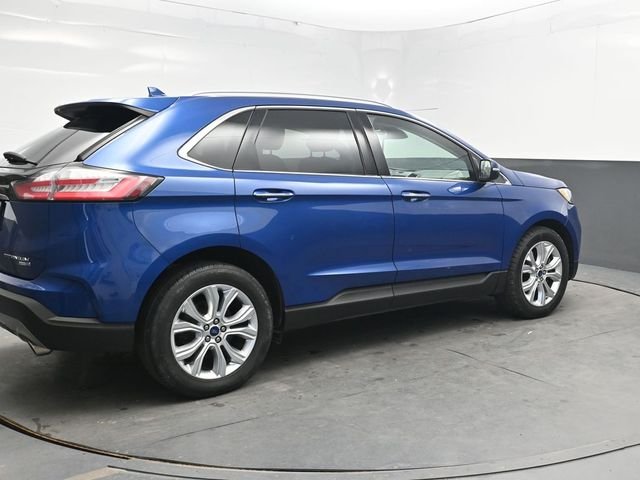 Used 2020 Blue Ford Titanium image 8