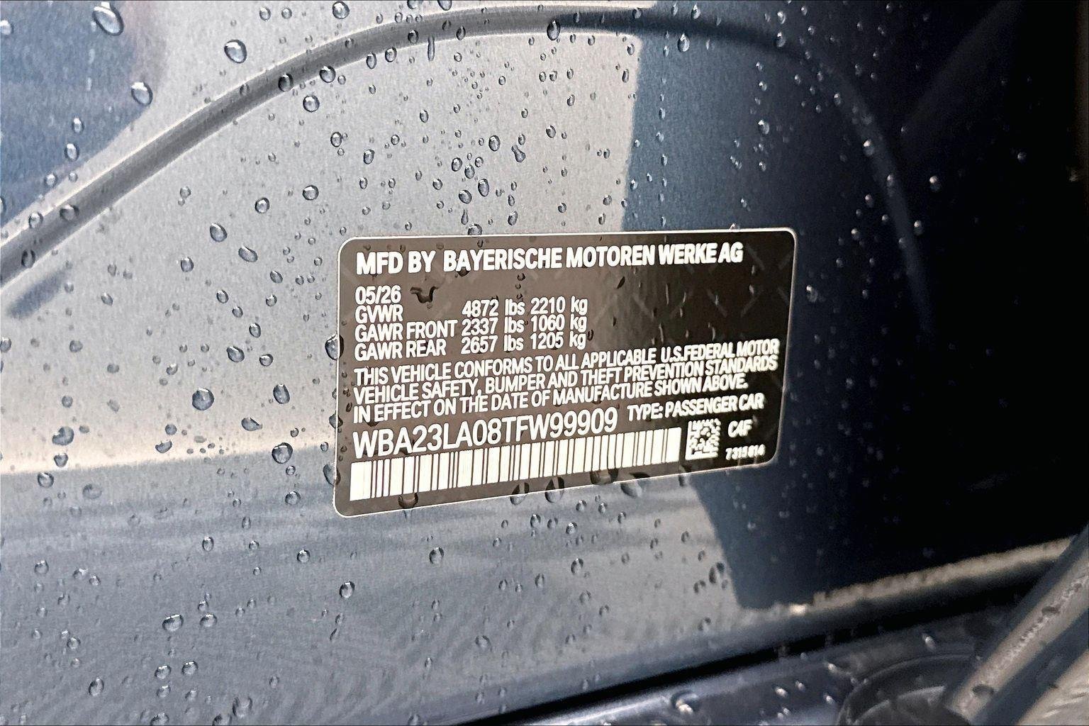 New 2026 Arctic Race Blue Metallic BMW 330i xDrive image 27