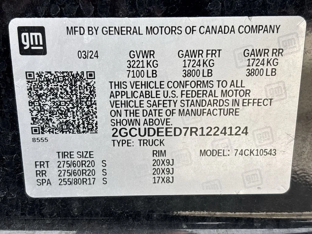 Used 2024 Black Chevrolet RST image 15