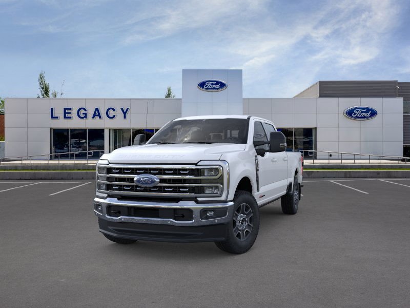 New 2026 Star White Metallic Tri-Coat Ford F-350® Lariat® image 2