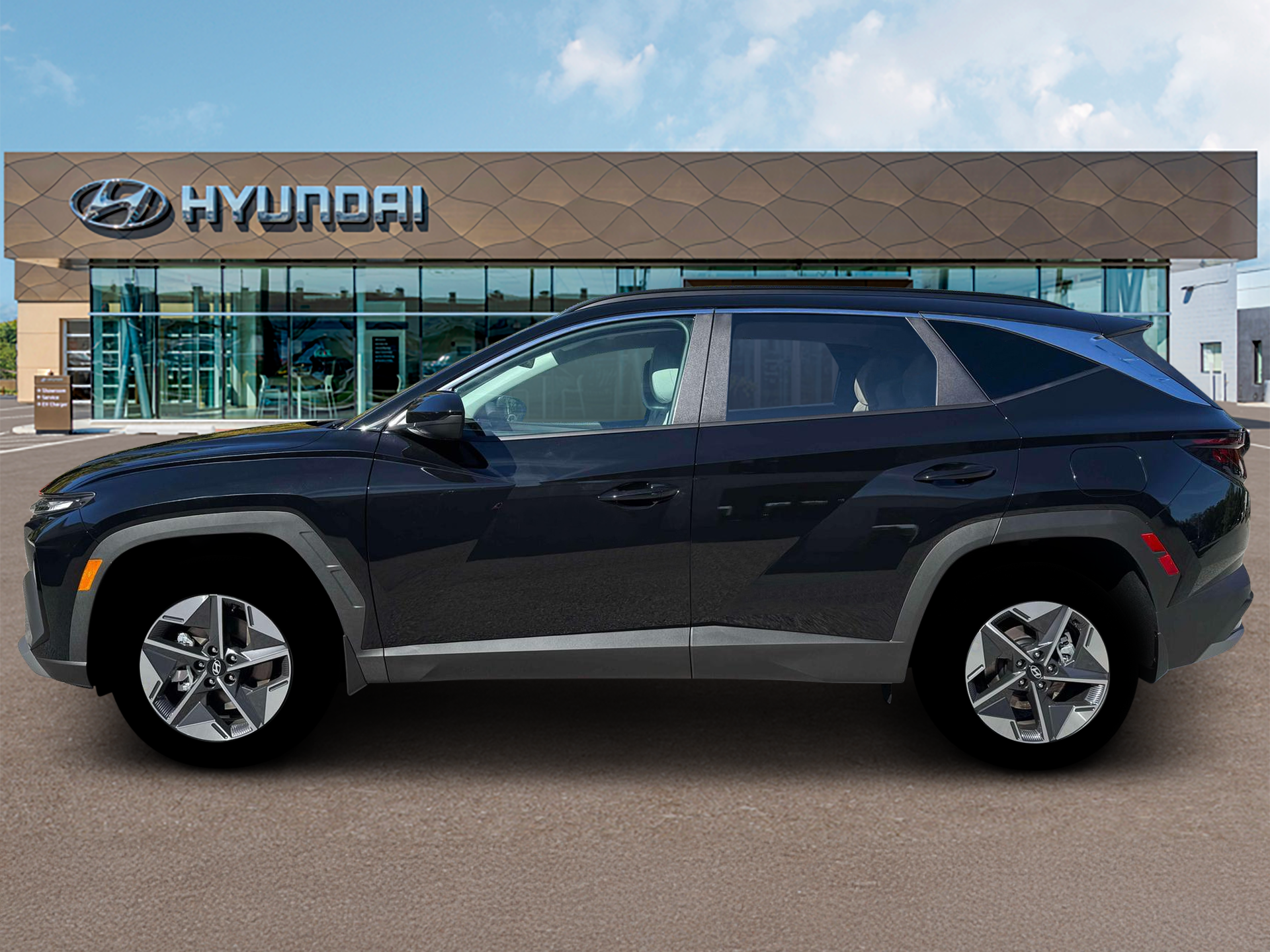 New 2026 Gray Hyundai SEL AWD image 3