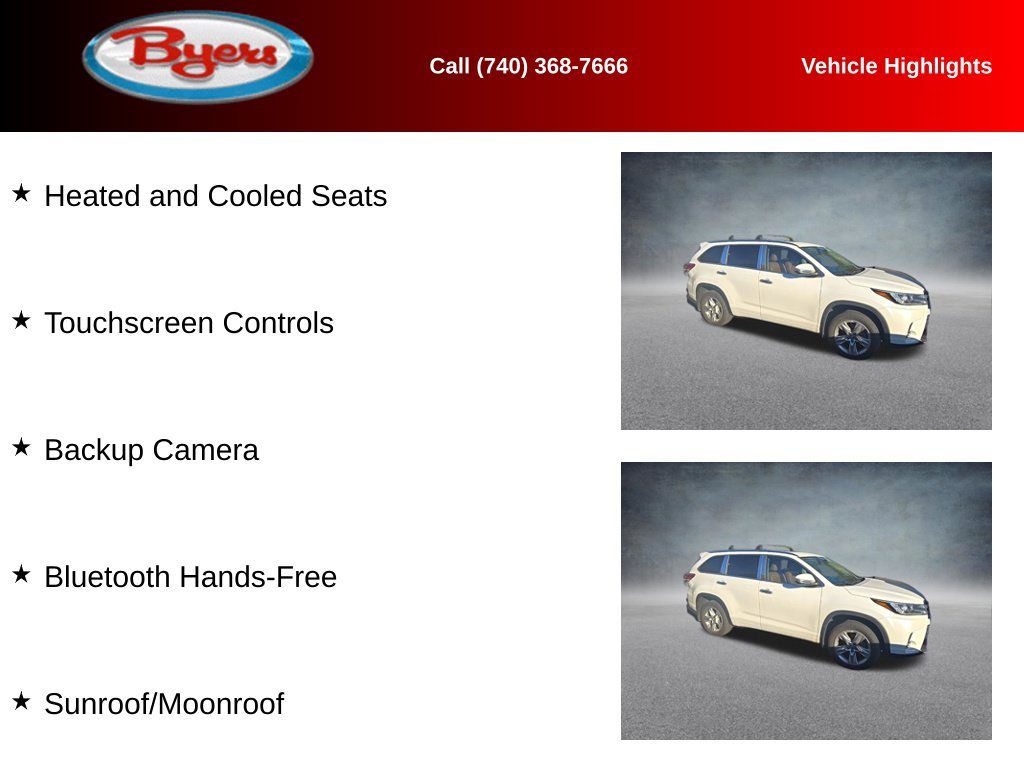 Used 2019 Blizzard Pearl Toyota Limited image 10