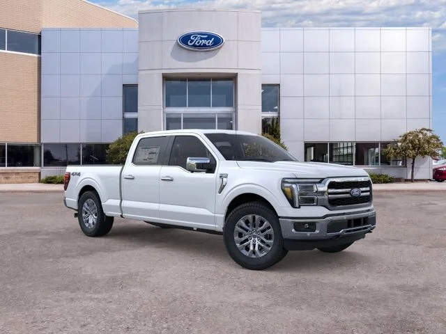 New 2026 White Metallic Ford Lariat image 7