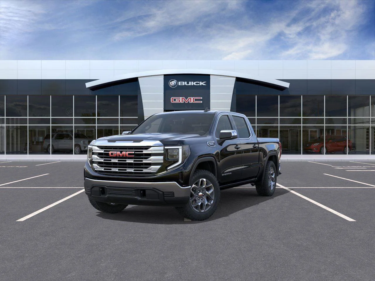 New 2026 Onyx Black GMC SLE image 8