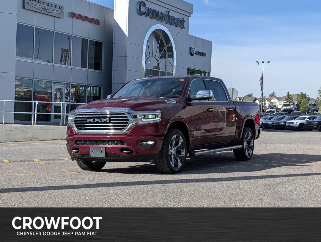 Used 2022 Red RAM Limited Longhorn - - 4x4 - 12 Touchscreen - 22 Wheels - Remote Start & More! image 1