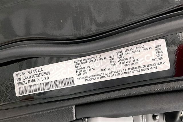 2025 Jeep Grand Cherokee L Limited - Photo 41