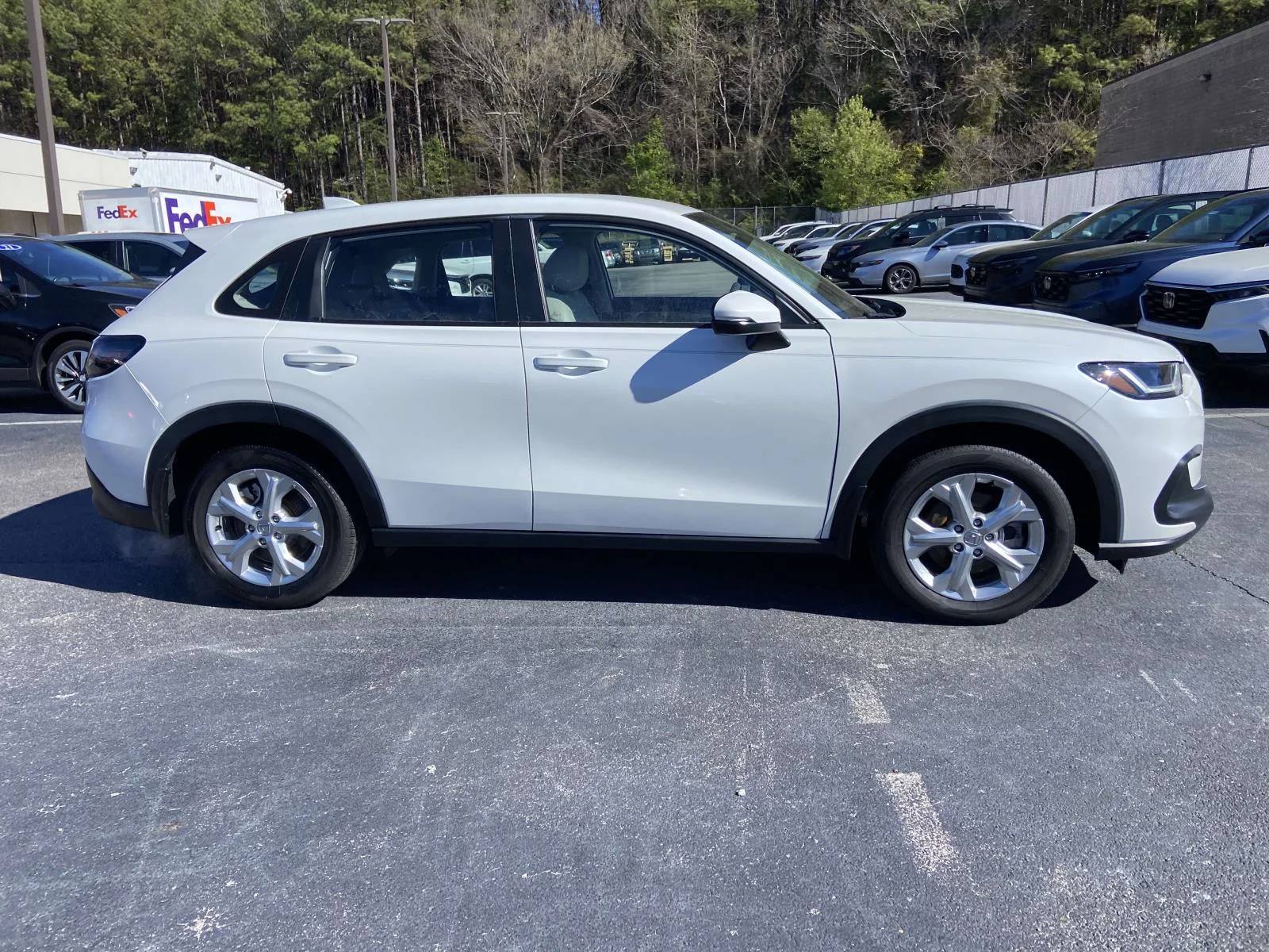 Used 2024 White Honda LX 2WD CVT image 2