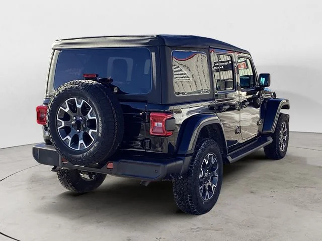 New 2026 Black Clearcoat Jeep 4-DOOR SAHARA image 6