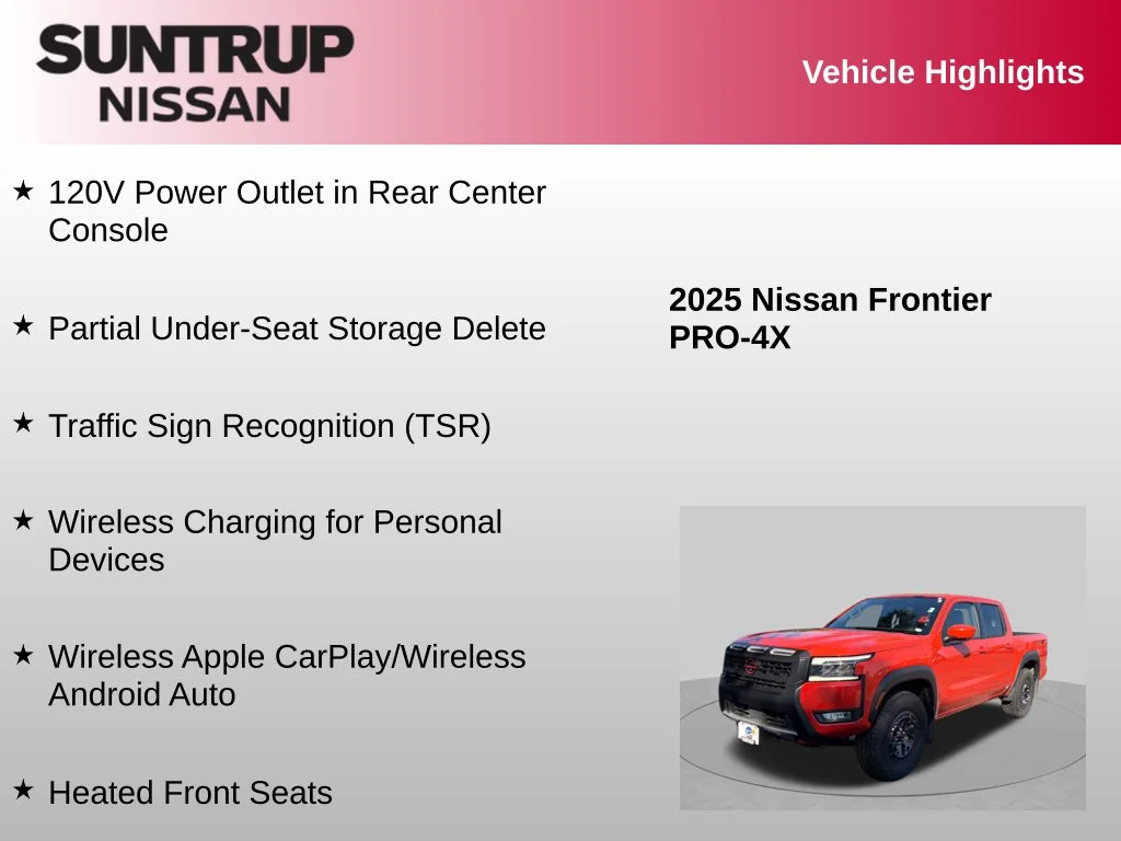 Used 2025 Orange Nissan PRO-4X image 31