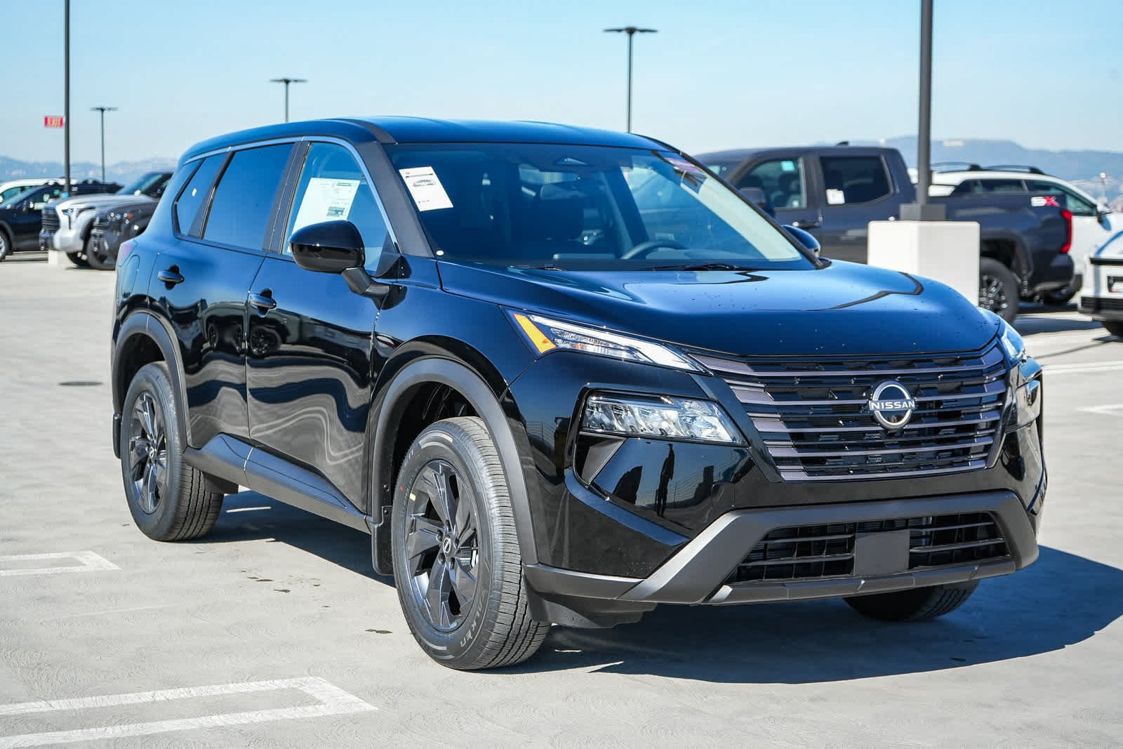 New 2026 Super Black Nissan SV image 3