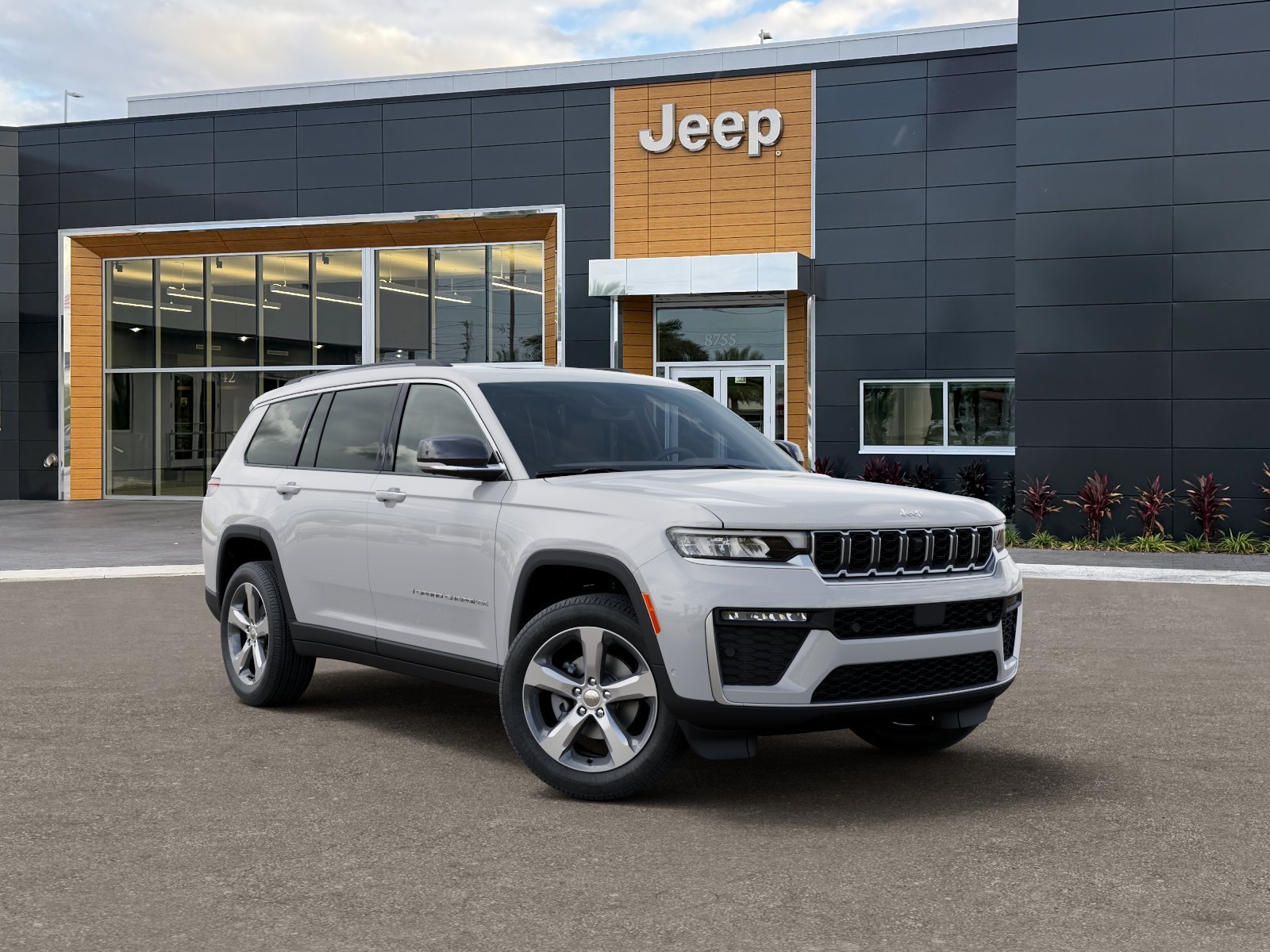 New 2026 Bright White Clear-Coat Exterior Paint Jeep Limited image 5