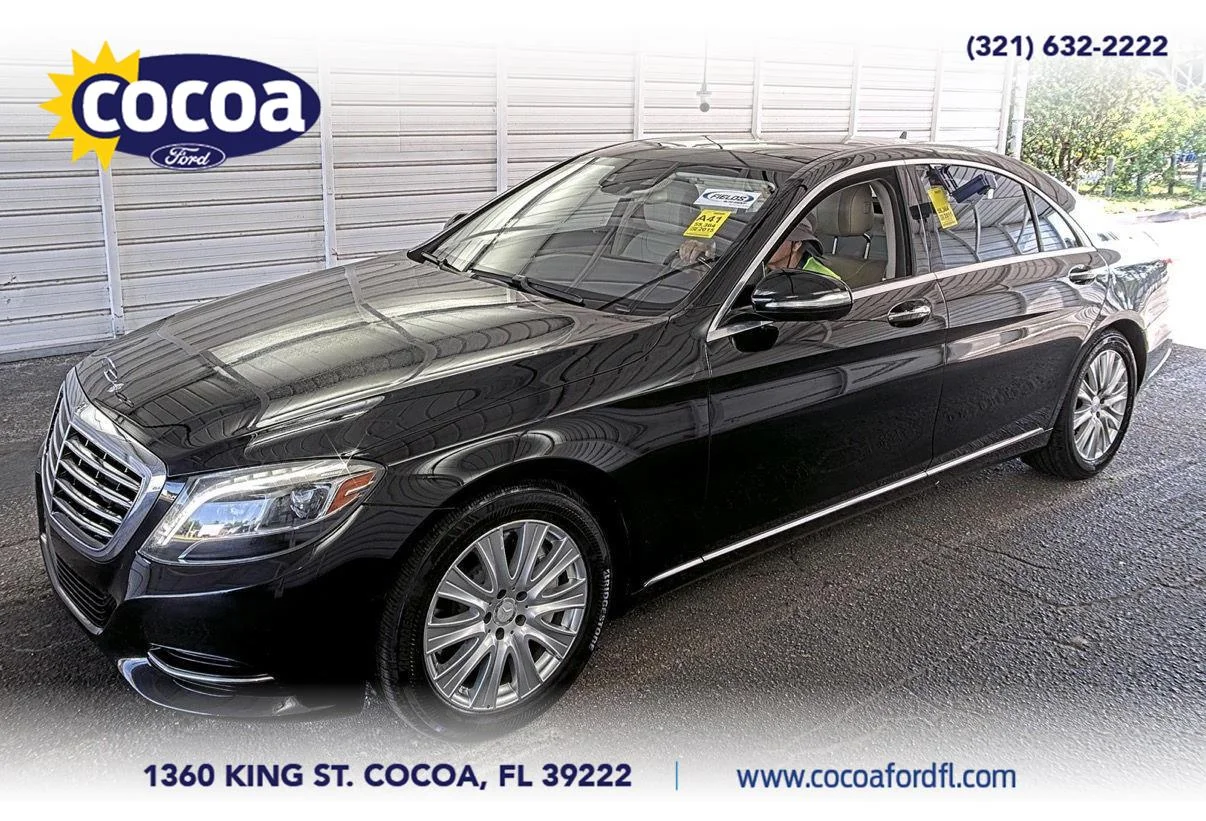 Used 2015 Black Mercedes-Benz S 550 image 1