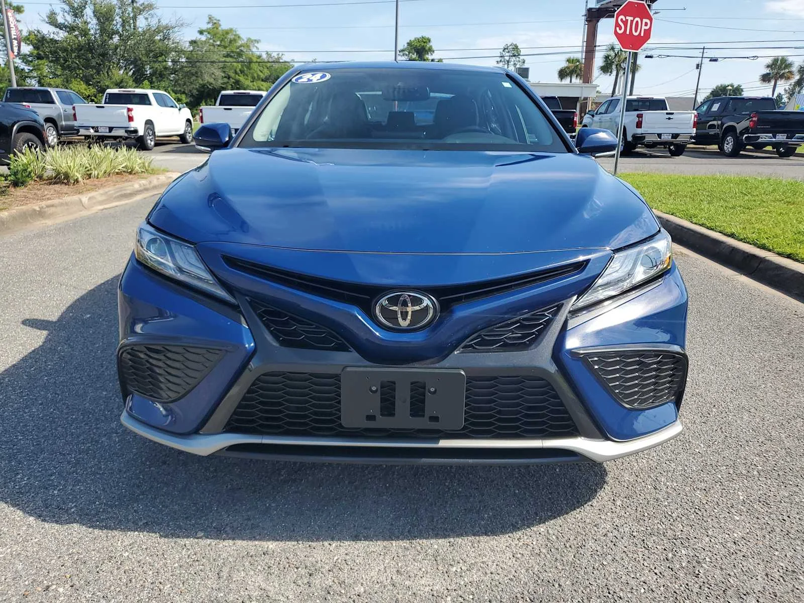 Used 2024 Blue Toyota XSE image 12