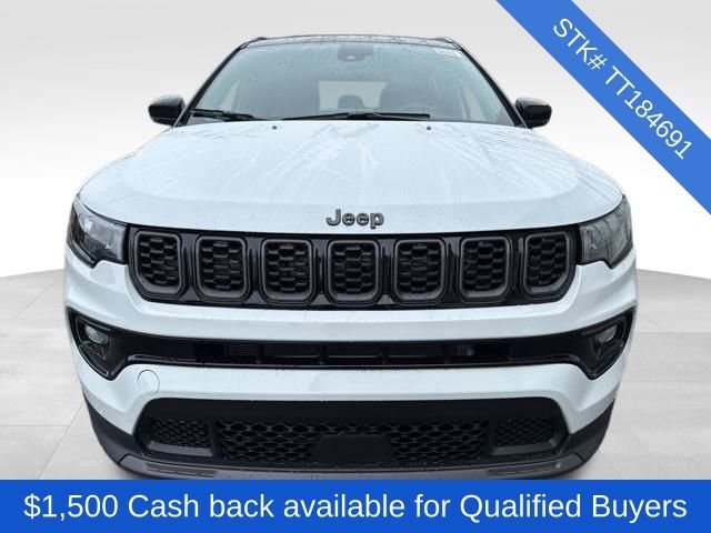 New 2026 Bright White Clear-Coat Exterior Paint Jeep Limited Altitude image 2