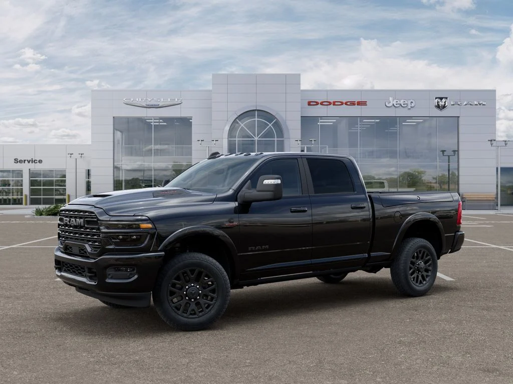 New 2026 Diamond Black Crystal Pearl-Coat Exterior Paint RAM Limited image 2