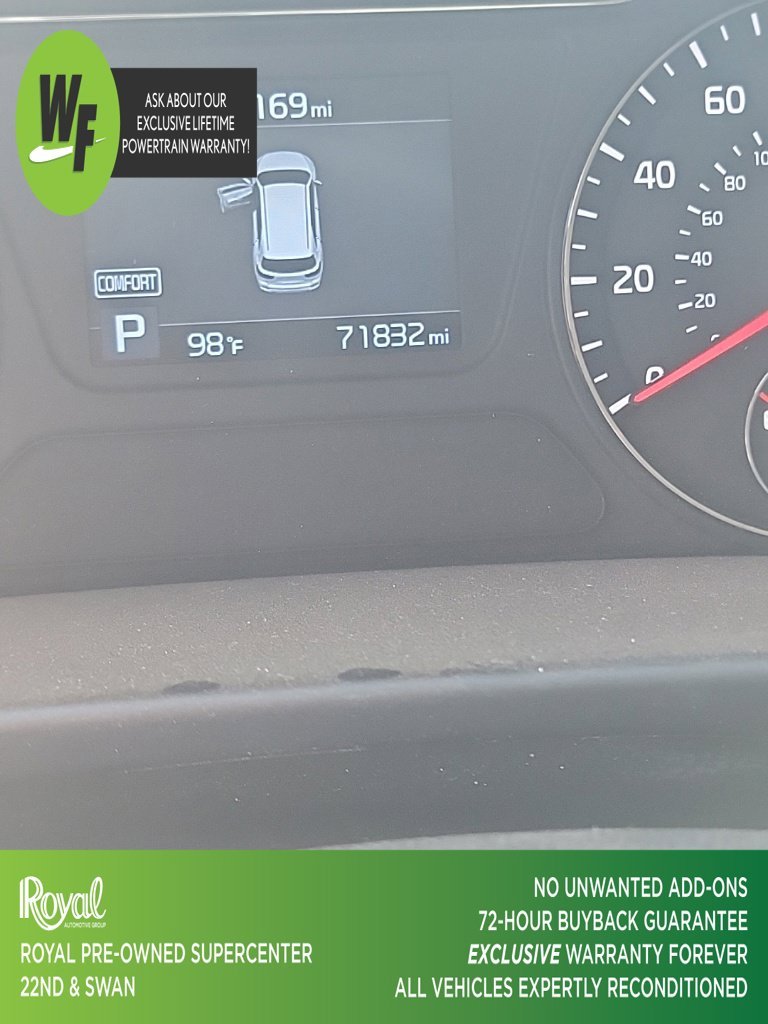 Used 2020 Blue Kia LX image 1