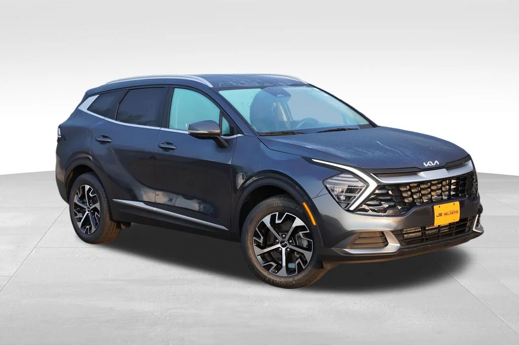 Used 2024 Gravity Gray Kia EX image 1