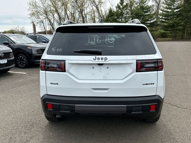 New 2026 Bright White Clear-Coat Exterior Paint Jeep Limited image 3