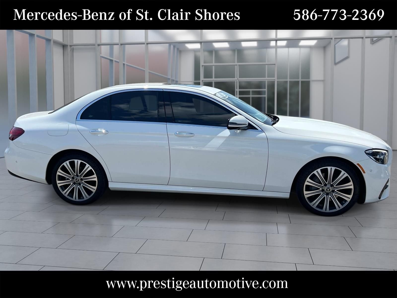 Certified Used 2023 White Mercedes-Benz E 350 image 7