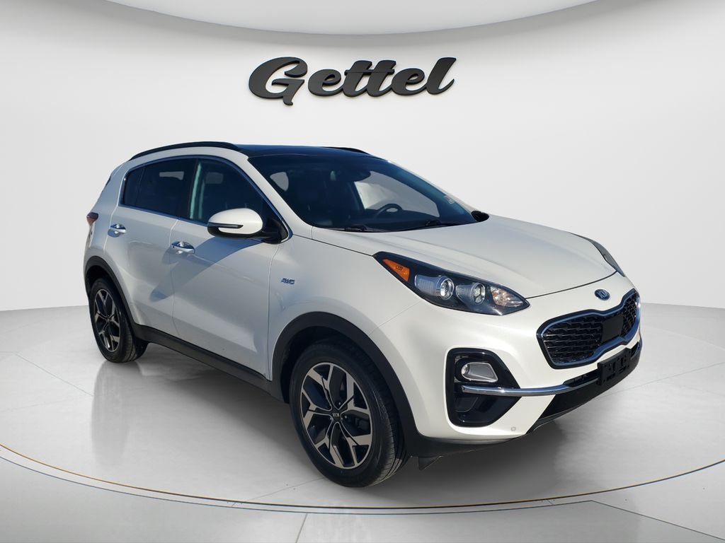 Used 2021 Kia Sportage EX with VIN KNDPNCAC2M7910689 for sale in Punta Gorda, FL