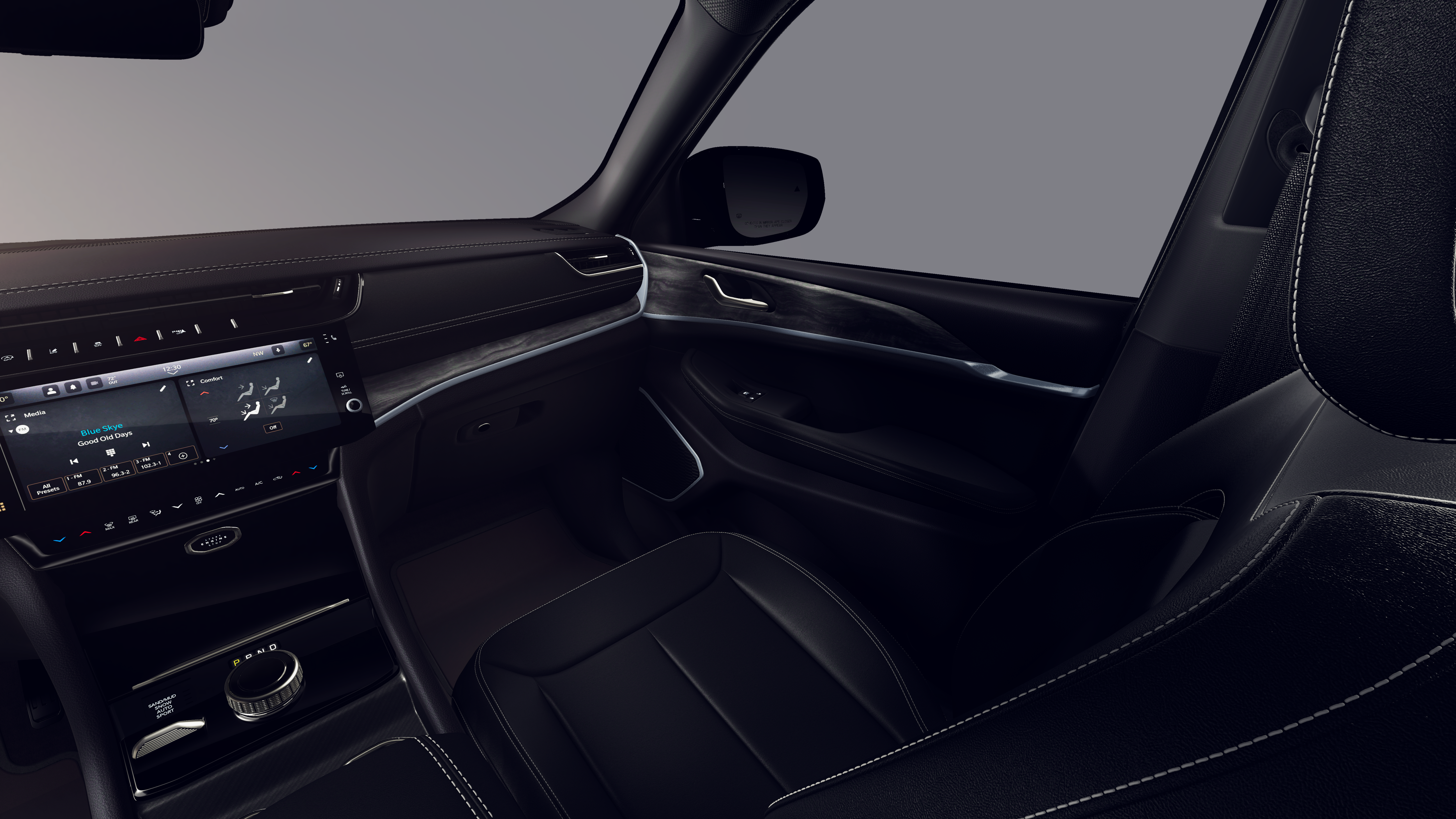 New 2026 Baltic Gray Metallic Clear-Coat Exterior Paint Jeep Limited image 19