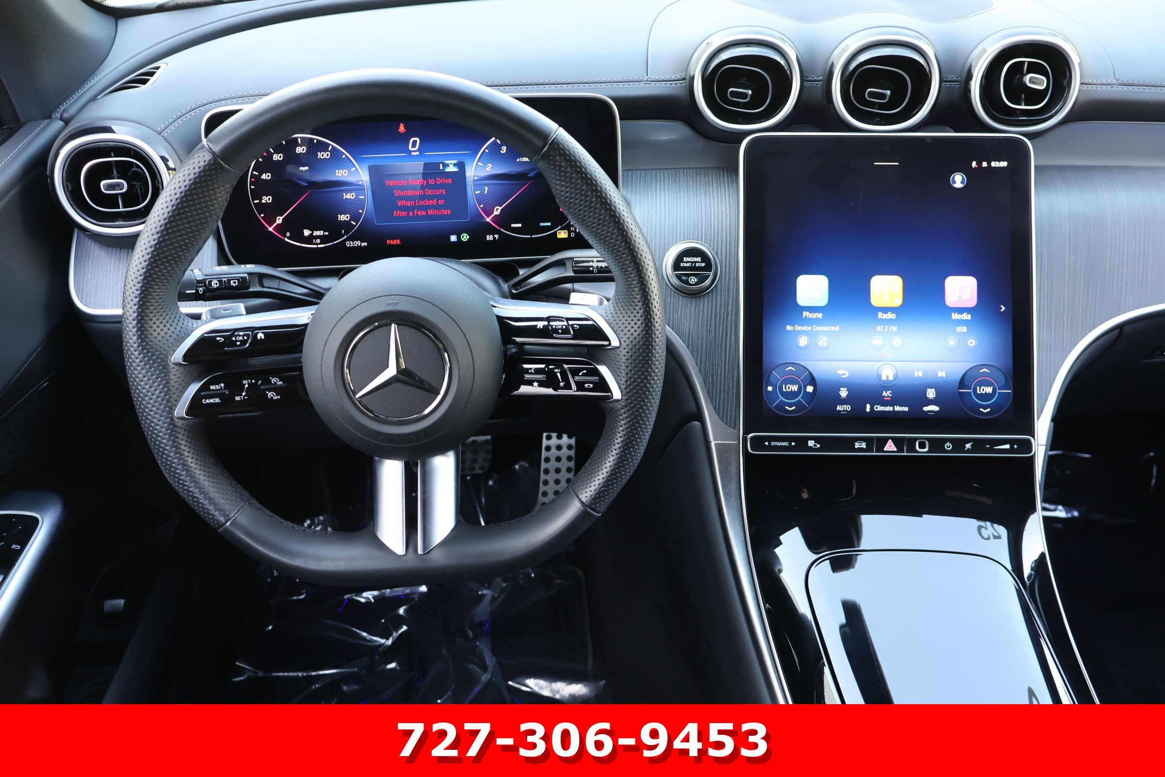 Certified Used 2025 Polar White Mercedes-Benz GLC 300 image 19