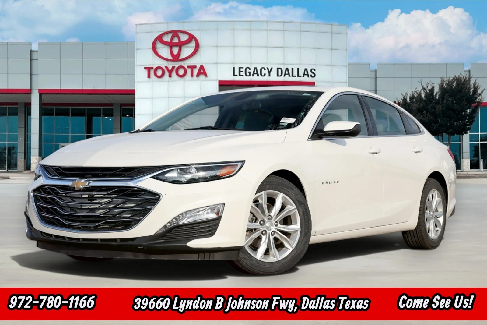 Used 2024 White Chevrolet LT image 1