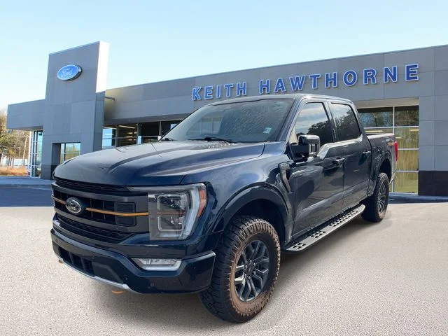 Certified Used 2023 Blue Metallic Ford Tremor image 3