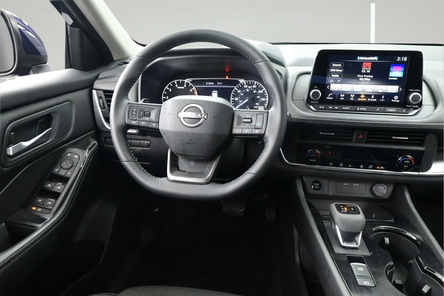 Certified Used 2025 Deep Ocean Blue Pearl Nissan SV image 12