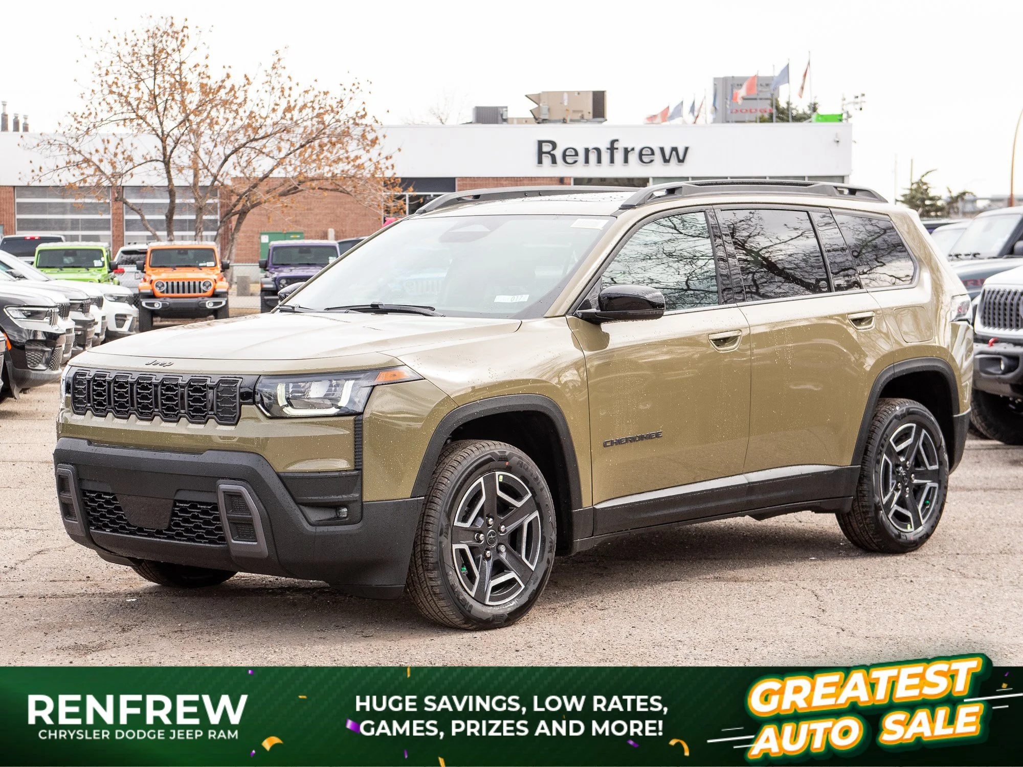 New 2026 41 Jeep Limited * 4x4, Turbo Hybrid, Pano Sunroof, Trailer Tow, Heated Leather image 1