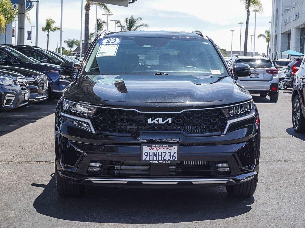 Certified Used 2023 Black Kia EX image 2