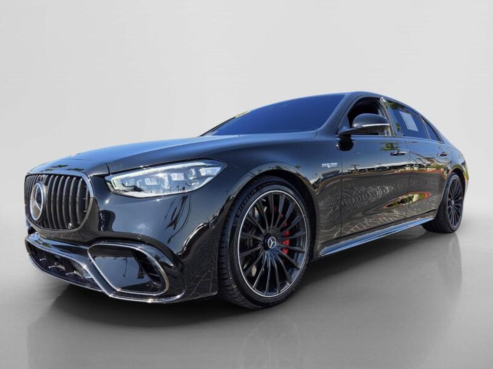 Certified Used 2024 Black Mercedes-Benz AMG® S 63 E image 8
