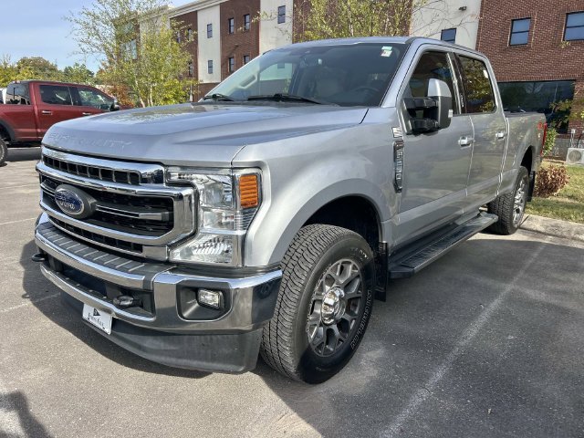 Certified Used 2021 Silver Ford Lariat image 1
