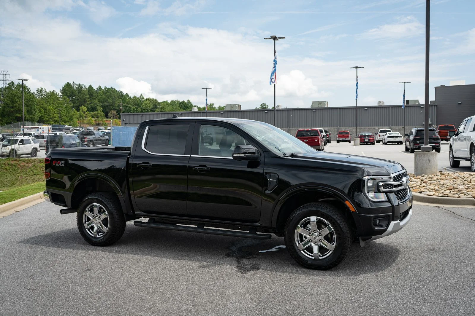 Used 2025 Shadow Black Ford Lariat image 12