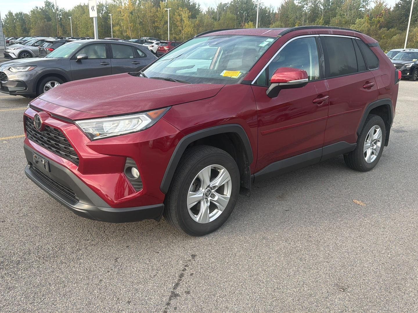 Used 2021 Ruby Flare Pearl Toyota XLE image 7