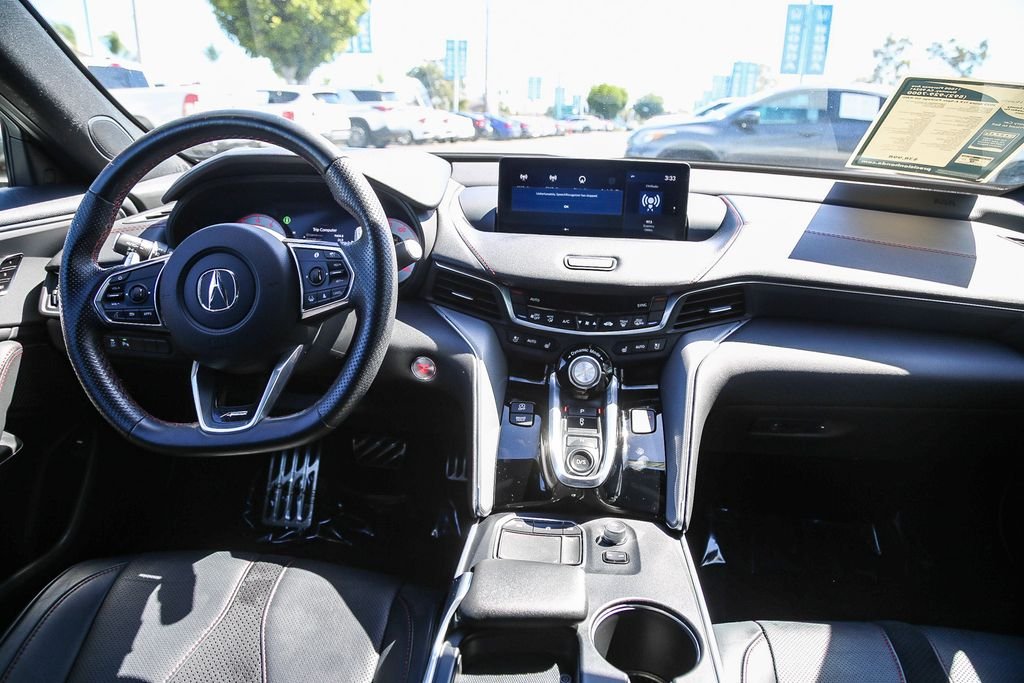 Used 2023 Platinum White Pearl Acura A-Spec Package image 12