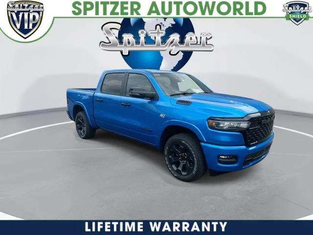 New 2026 Hydro Blue Pearl-Coat Exterior Paint RAM Big Horn/Lone Star image 2
