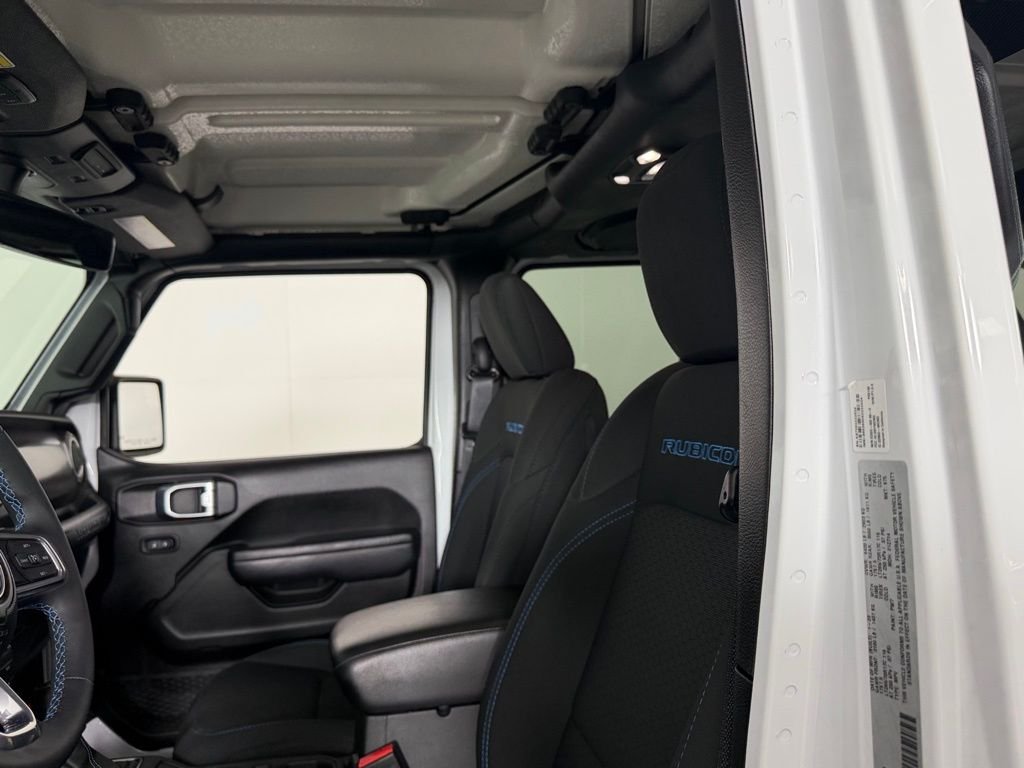 Used 2023 Bright White Clearcoat Jeep Rubicon 4xe image 23