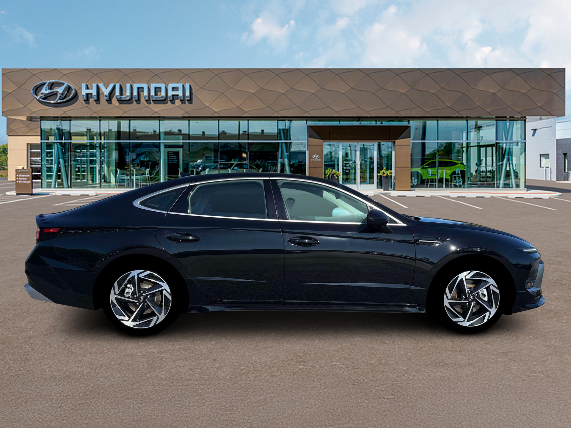 New 2026 Abyss Black Hyundai SEL Sport image 9