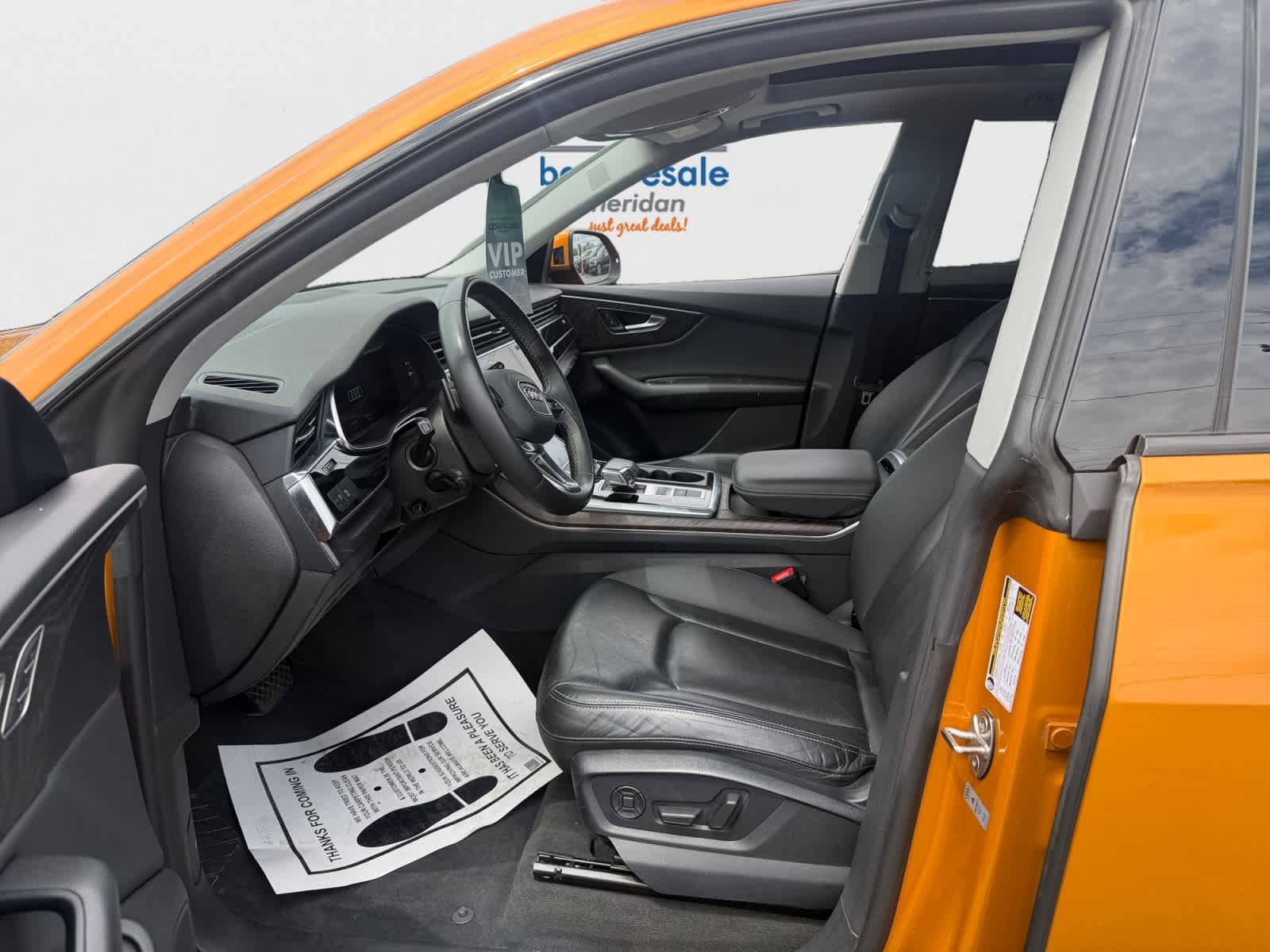 Used 2021 Dragon Orange Metallic Audi Premium Plus image 12