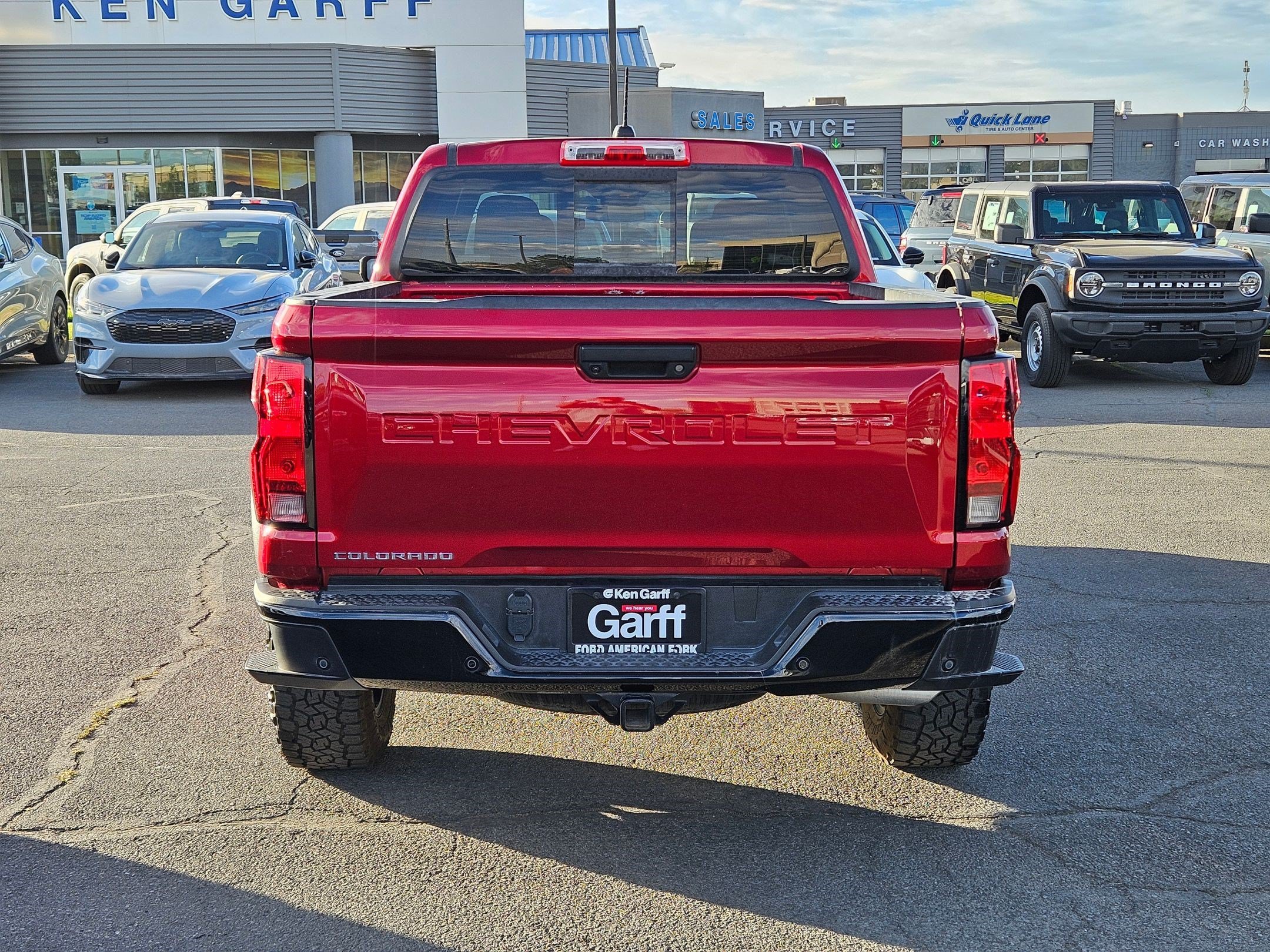 Used 2024 Radiant Red Chevrolet 4WD Trail Boss image 4